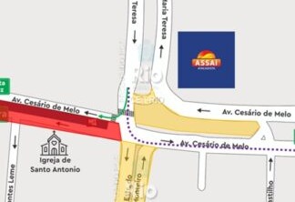 A CET-Rio informou que, a partir desta sexta-feira (30/06) até segunda-feira (03/07), o trânsito na Avenida Cesário de Melo, na altura da Estrada do Monteiro, sofrerá alterações devido às obras do Anel Viário de Campo Grande