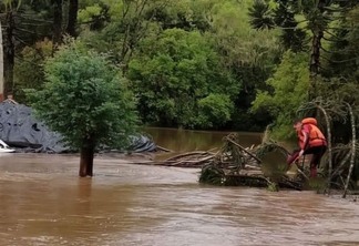 Chuvas intensas afetam ao menos 78 cidades de Santa Catarina