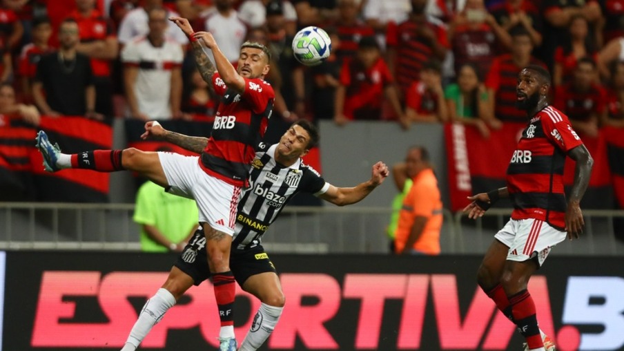 Flamengo x Santos - Foto: Gilvan de Souza / CRF