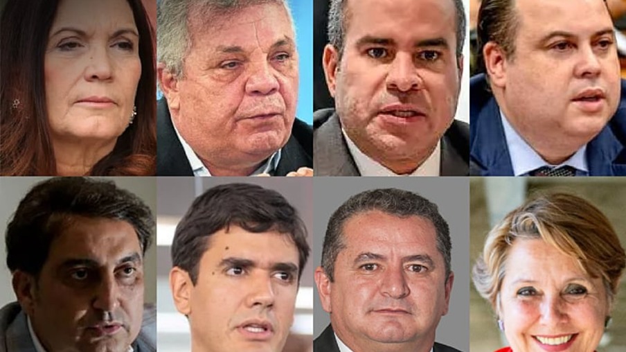Cinco deputados do DF votaram a favor de emenda de Eduardo Bolsonaro - Montagem - BdF-DF