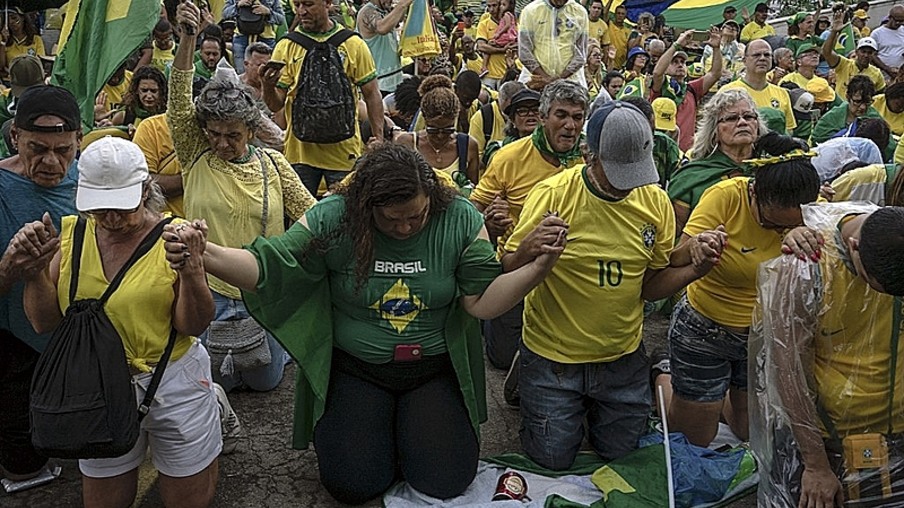 Grupo bolsonarista. Foto: Divulgação