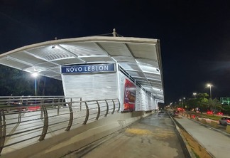 A estação Novo Leblon é a 90ª a ser reformada no sistema BRT - Prefeitura do Rio