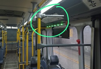 Articulado da nova frota do BRT é vandalizado - Divulgação