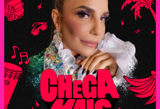 Capa de Chega Mais - Novo EP de Ivete Sangalo para o Carnaval