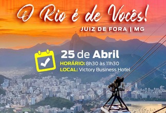 Secretaria de Estado de Turismo leva “O Rio é de Vocês!” a Juiz de Fora (MG)