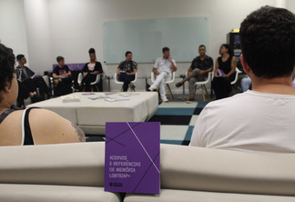 O evento realizado pelo Museu da Diversidade Sexual teve a presença de autores do livro e convidados (Foto: Eduardo Cordeiro/MDS)