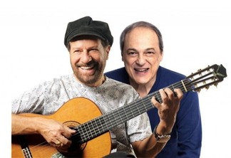 Toquinho e João Bosco levam mais uma vez o show “Amigos e canções” ao Qualistage, no dia 4 de novembro