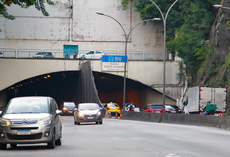 O túnel será interditado para serviços de manutenção - Prefeitura do Rio