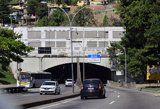 O Túnel Santa Bárbara - Arquivo/Prefeitura do Rio de Janeiro