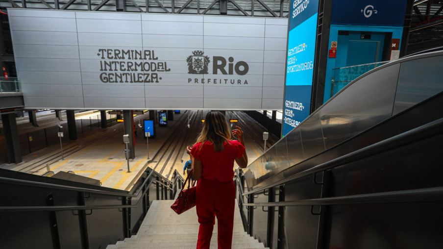 O Terminal Gentileza iniciou sua operação no sábado - Rafael Catarcione/Prefeitura do Rio