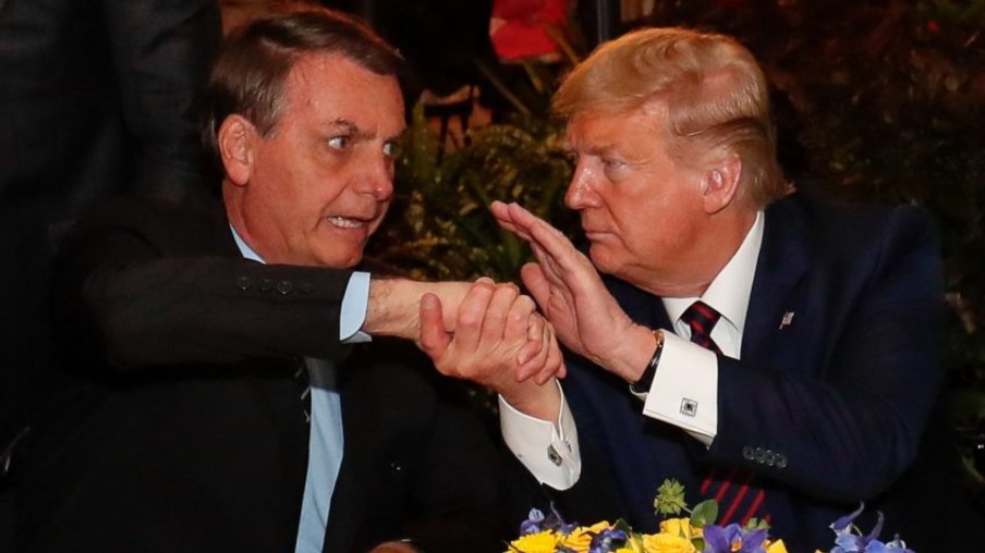 Bolsonaro e Trump. Foto: Alan Santos/PR