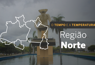 Previsão do tempo para a região Norte do Brasil
