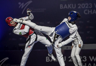 caroline-santos-conquista-medalha-de-prata-no-mundial-de-taekwondo