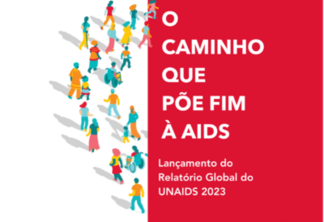 Arte do relatório global do UNAIDS 2023 Foto: © UNAIDS Brasil