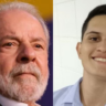 Presidente Luiz Inácio Lula da Silva (PT) e o bolsonarista André Luiz, que propôs assassinar o Chefe de Estado - Foto: Reprodução