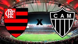 Flamengo e Atlético Mineiro travam um duelo visando o título do Brasileirão