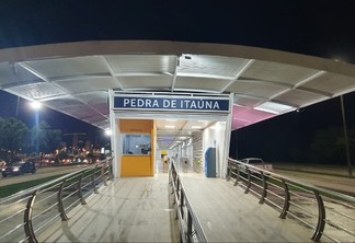 A Pedra de Itaúna é a 114ª estação do BRT reformada desde março de 2021 - Prefeitura do Rio