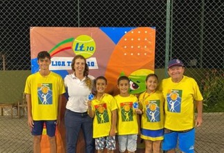 Liga Tênis 10 realiza evento no Aterro do Flamengo, no Rio de Janeiro
