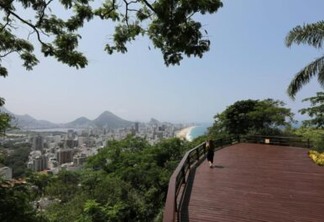 O parque tem uma das mais belas vistas da cidade – Marcos de Paula/Prefeitura do Rio