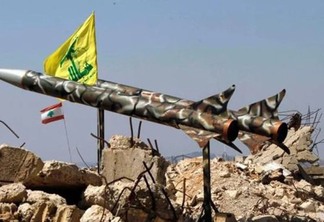 Misseis do grupo Hezbollah