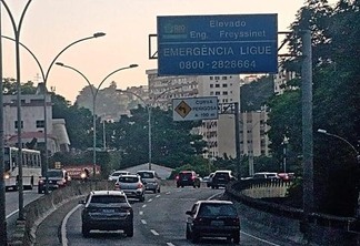 O Elevado Paulo de Frontin será fechado para manutenção de rotina - Arquivo/Prefeitura do Rio