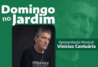 Vinicius Cantuária se apresenta no Domingo no Jardim em 24/3