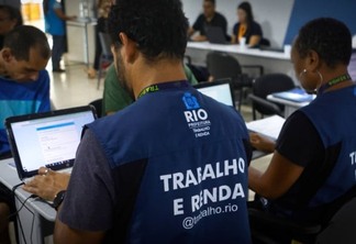 O Trabalha Rio oferece vagas em processos seletivos de empresas e matrículas em cursos - Roberto Moreyra/Prefeitura do Rio