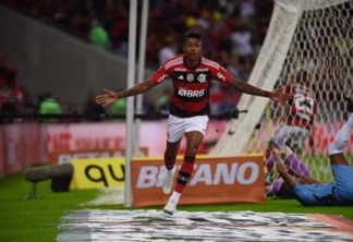 Bruno Henrique marcou o gol da virada rubro-negra (Crédito: Gilvan de Souza/CRF)