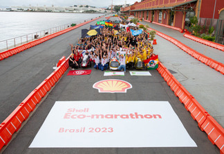 Divulgação Shell Brasil Mais de 500 estudantes se reunem na sexta edição da Shell Eco-marathon Brasil