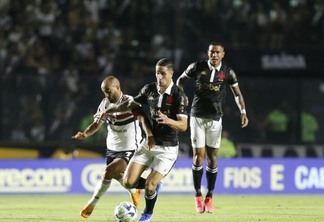 Vasco empatou sem gols com o Tricolor Paulista (Crédito: Úrsula Nery/Agência FERJ)
