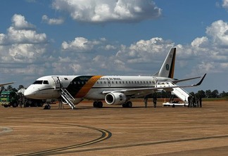 Avião presidencial aguarda em Roma autorização de trâmites diplomáticos. Foto: FAB
