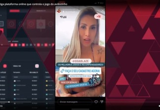 Juju Ferrari fez publicidade da Blaze no Instagram - Foto: Reprodução TV Globo