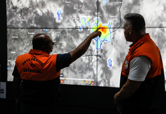 Centro de Monitoramento e Alerta de Desastres Naturais (Cemaden-RJ). Imagem: Ernesto Carriço.