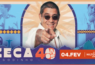 Zeca Pagodinho confirma participação especial de IZA em gravação de DVD no Rio de Janeiro