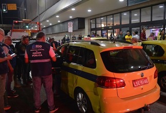 Os agentes da Seop fizeram a operação no entorno da Rodoviária Novo Rio - Prefeitura do Rio