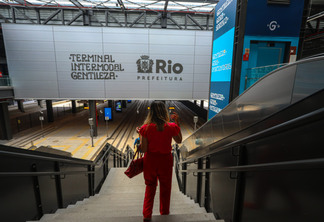 O Terminal Gentileza iniciou sua operação no sábado - Rafael Catarcione/Prefeitura do Rio