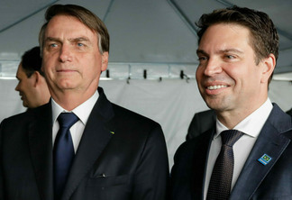Ex-presidente Bolsonaro vai lançar a pré-candidatura de Alexandre Ramagem no Rio | Foto: Carolina Antunes/PR