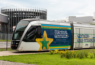 Rio de Janeiro, RJ - VLT Carioca - Terminal Intermodal Gentileza. (Foto: Alex Ferro / VLT Carioca)
