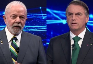 O presidente Lula e o ex-presidente Jair Bolsonaro. Foto: Reprodução
