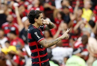 Pedro marcou dois gols no triunfo do Fla (Crédito: Úrsula Nery/Agência FERJ)