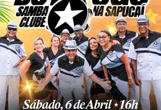 General Severiano, sede do Botafogo, recebe evento comemorativo da Botafogo Samba Clube no próximo sábado