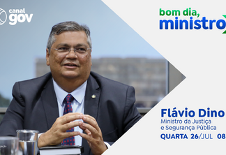 Flávio Dino detalha Programa de Ação de Segurança (PAS) no Bom dia, Ministro desta semana