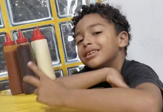 Édson Davi Silva Almeida, de 6 anos, desapareceu na praia da Barra da Tijuca - Foto: reprodução