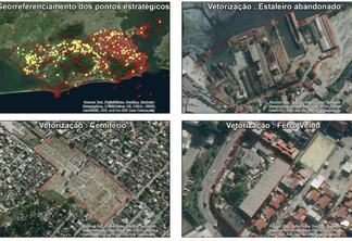 Identificação e delimitação de pontos estratégicos por imagens de satélite
