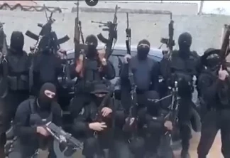 Homens do Bonde do Zinho, maior milícia do Rio, se prepara para guerra com quadrilha rival Imagem: Reprodução/ Twitter