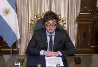 Javier Milei - Presidência da Nação Argentina/Reprodução