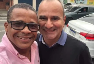 Pastor Ângelo Ventura Siqueira e Waguinho, prefeito de Belford Roxo, Baixada Fluminense (RJ). Foto: Reprodução