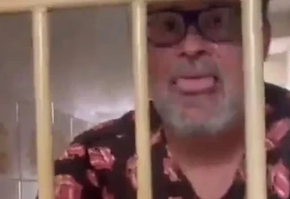 Célio Donizeti Custódio Sobrinho, de 53 anos, que fez ofensas racistas a vizinha em Nova Esperança-MG. Créditos: Reprodução /Redes Sociais