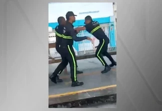 Briga entre seguranças da SuperVia choca passageiros