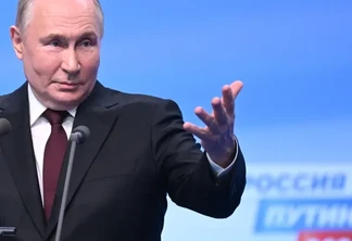 O quinto mandato de Vladimir Putin vai até 2030 - AFP
